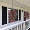 2 Pcs Look Real Artificial Flowers for Outdoors Artificial Hanging Flowers for Outdoors, UV Resistant Fake Hanging Plants Silk Petunia Faux Flowers for Porch Yard Spring Decor